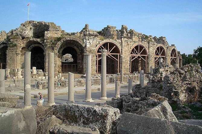 Perge Aspendos Side the Historical Sites of Antalya - Side Temple of Apollo