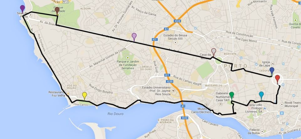 Porto Downtown and Sightseeing Bike Tour - Tour Inclusions