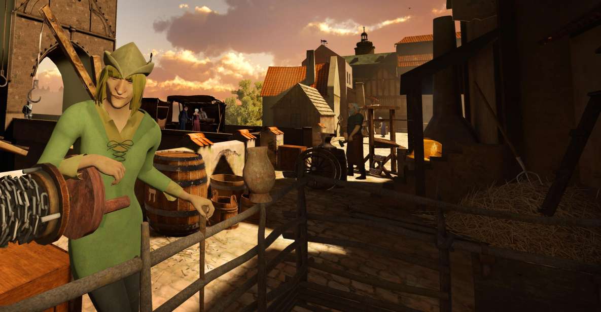 Prague: Virtual-Reality Time-Travel Experience to 1593 - Highlights of the Experience