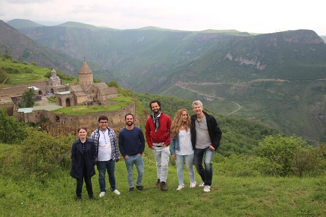 Private Tour to Hin Areni Winery, Shaki Waterfall, Tatev Monastery, Karahunj - Visiting Tatev Monastery