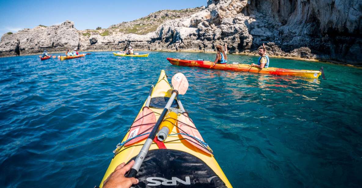 Rhodes: 2-Day Sea Kayaking and Hiking Combo Activity - Day 1: Sea Kayaking