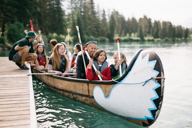 River Explorer | Big Canoe Tour in Banff National Park - Navigating the Canoe Through Banff National Park