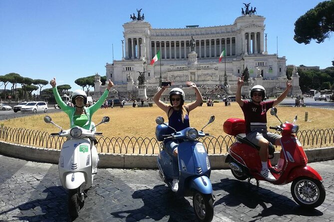 Rome Vespa Primavera 125 Cc Rental - 72 Hours Rental - Vespa Rental Safety and Insurance