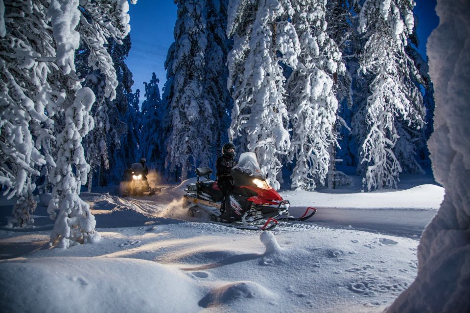 Rovaniemi: Snowmobile Safari & Campfire Evening Escape - Snowmobile Instructions and Safari