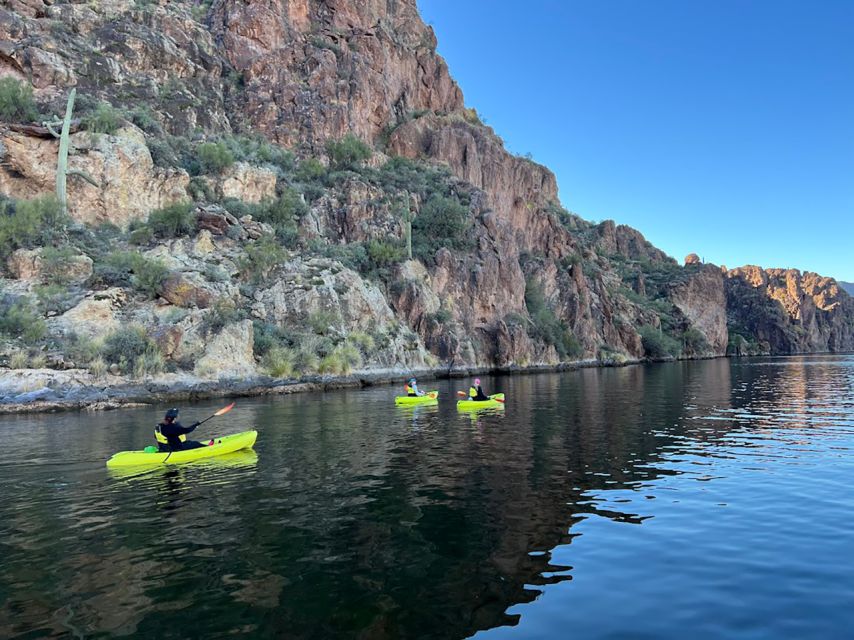 Saguaro Lake: Guided Kayaking Tour - Kayaking Experience and Activities