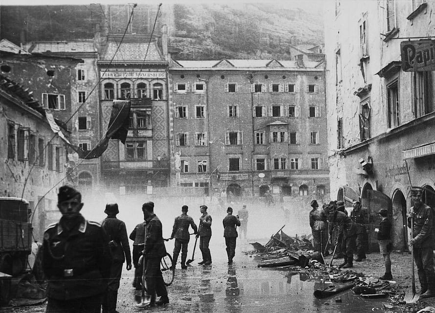 Salzburg in the Shadow of War - Wartime Ruins and Damage