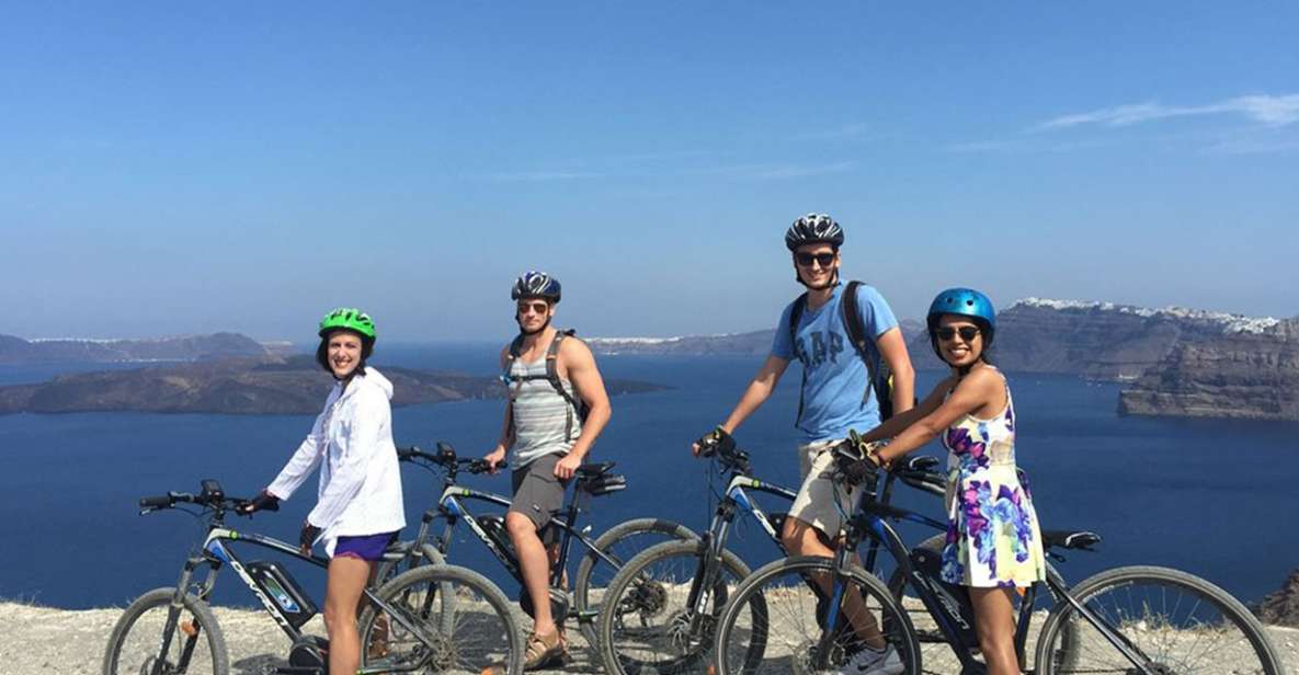 Santorini: Around the Island by Electric Bike - Itinerary Breakdown