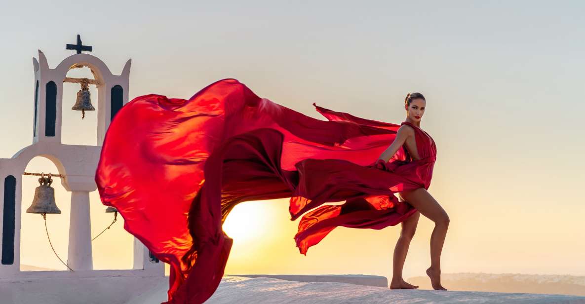 Santorini: Flying Dress © Photoshoot Express Package - Photoshoot Details