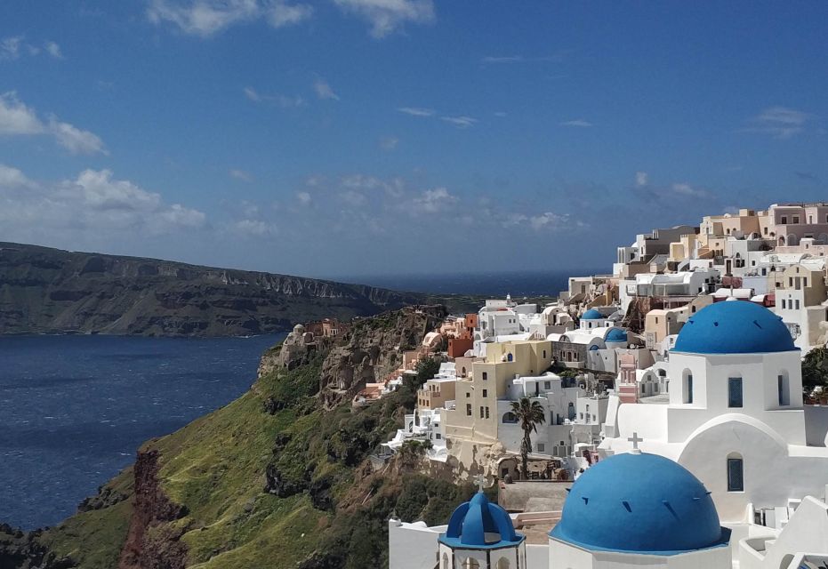 Santorini Panoramic Firostefani & Oia Blue Dome Private Tour - Itinerary Highlights