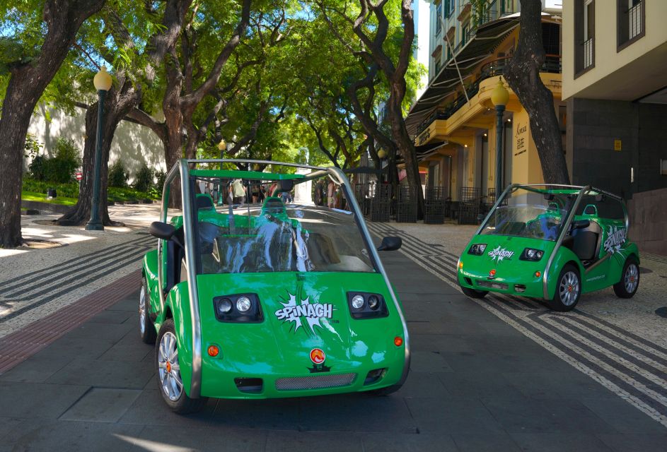 Self-Guided Tour of Funchal on an Electric Car - Spinach Vehicles and Features