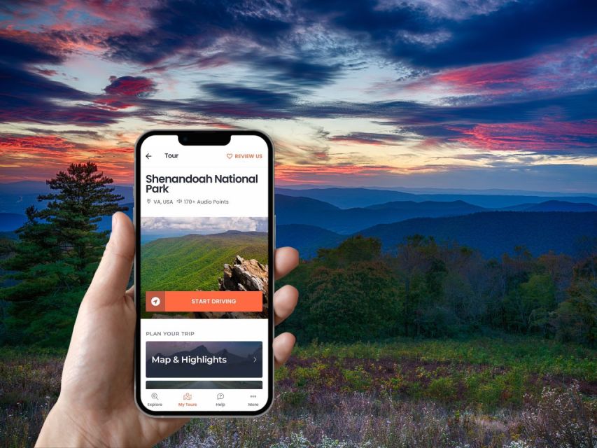 Shenandoah: Self-Guided Audio Tour - Tour Inclusions and Benefits