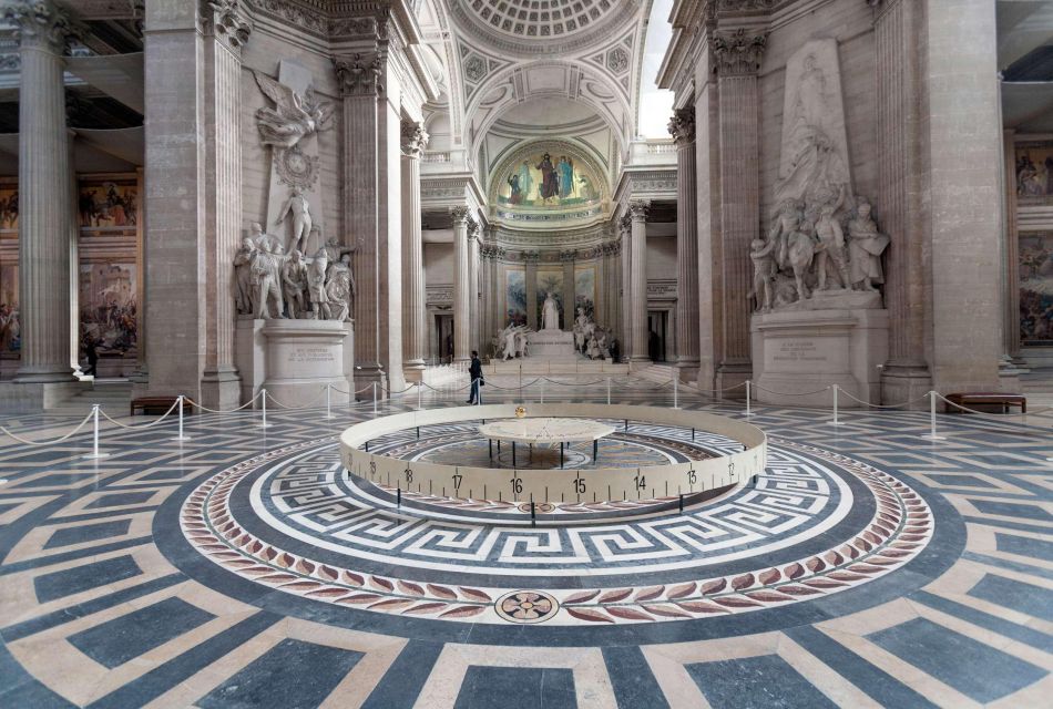 Skip-The-Line Pantheon Paris Tour With Dome and Transfers - Included Services