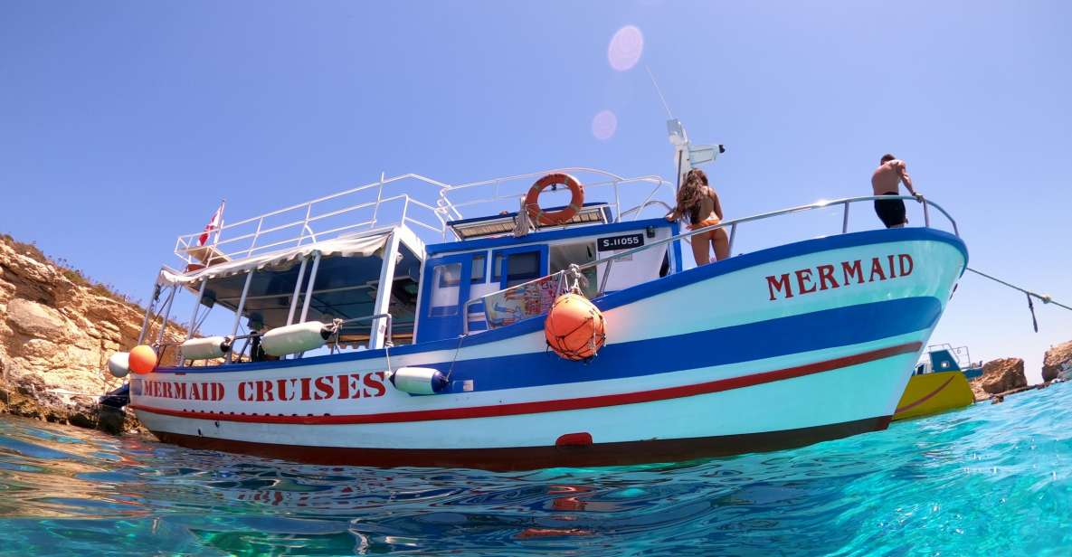 St Pauls Bay: Comino, Blue Lagoon, Gozo, & Caves Boat Tour - Tour Itinerary