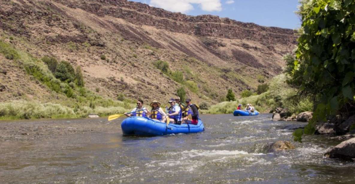 Taos/Santa Fe: Rio Grande Half-Day Float Trip - Inclusions and Amenities