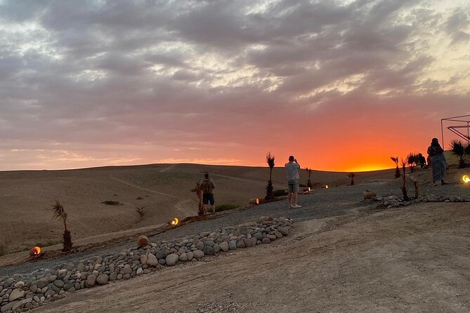 The Agafay Desert: Quad, Dromedary, Dinner and Show - Campfire and Dinner