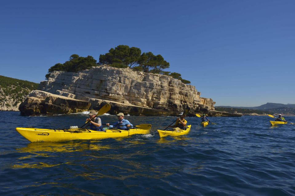 The Calanques National Park Guided Kayak Tour in La Ciotat - Itinerary Overview