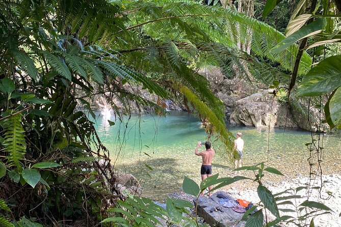 The El Yunque Hike Adventure to Las Tinajas Waterfall From Fajardo - Reaching the Tinajas Waterfall