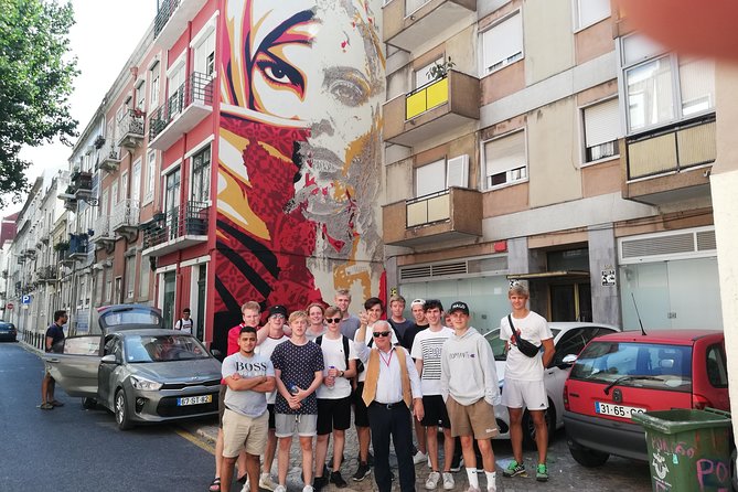 The Real Lisbon Street Art Small-Group Guided Tour by Minivan - Meeting and End Point