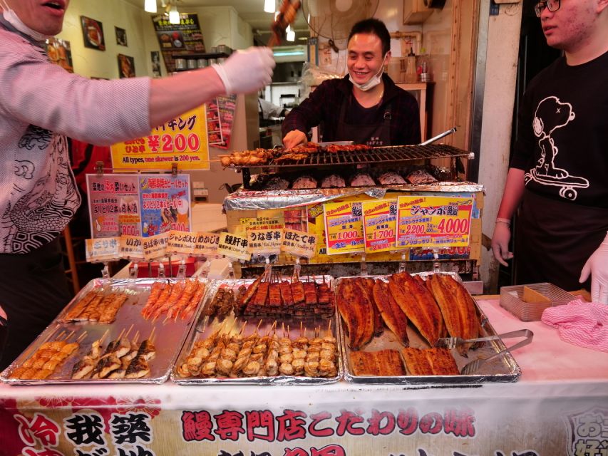 Tokyo: Tsukiji Fish Market Seafood and Sightseeing Tour - Tsukiji Hongan-ji