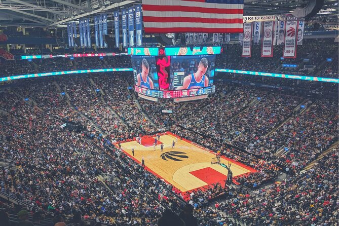 Toronto Raptors Basketball Game Ticket at Scotiabank Arena - Accessibility and Transportation