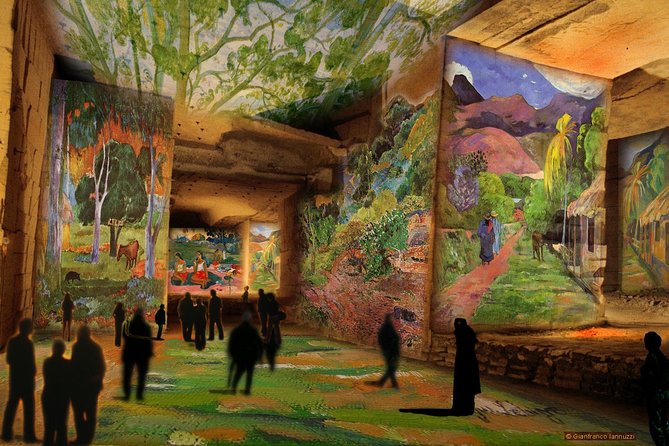 Van Gogh & Carrieres De Lumieres Half-Day Tour From Avignon - Carrières De Lumières Exhibition