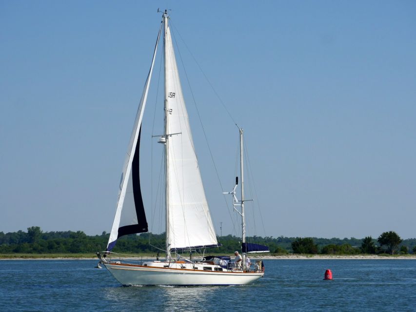 Wilmington: Wrightsville Beach Private Sailboat Cruise - Relaxation on the Sailboat