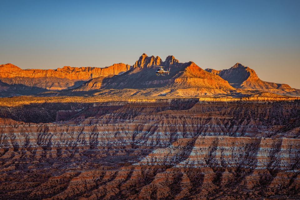 Zion National Park, Canaan Cliffs: Extended Helicopter Tour - Group Size and Restrictions