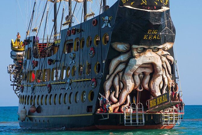 Alanya Big Kral Pirate Boat Trip - Biggest Pirate Boat In Turkey - Schedule and Cancellation Policy