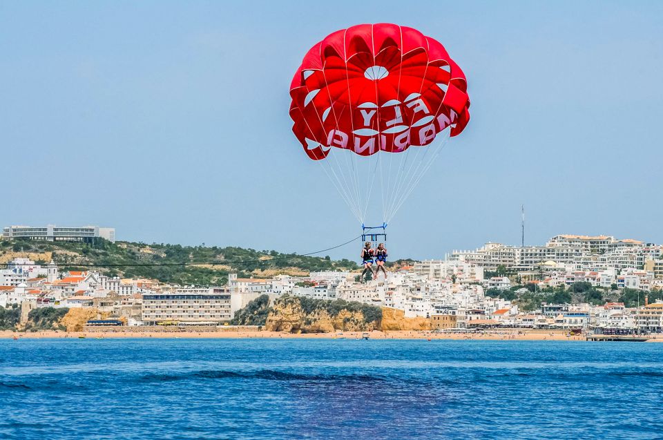 Albufeira: Single, Double or Triple Parasailing Tour - Scenic Views