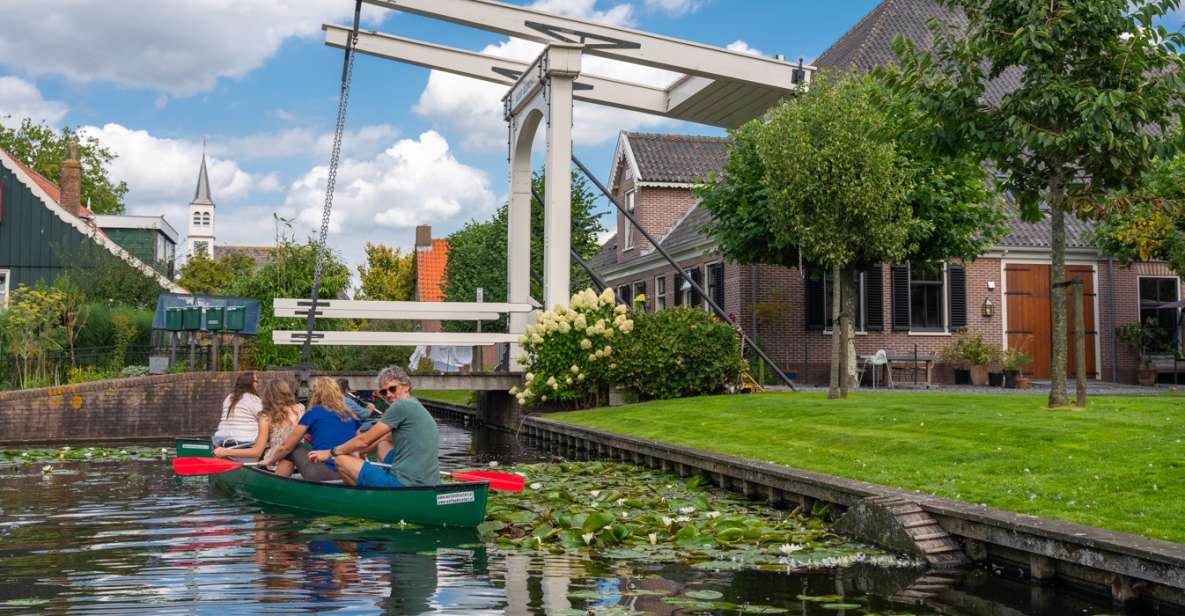 Amsterdam 5-Hour Guided Canoe Trip in the Wetlands - Included Amenities