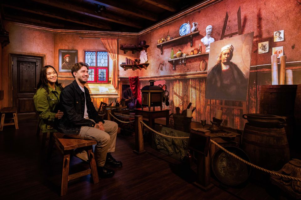 Amsterdam: Rembrandts Immersive Experience Admission Ticket - Multilingual Availability