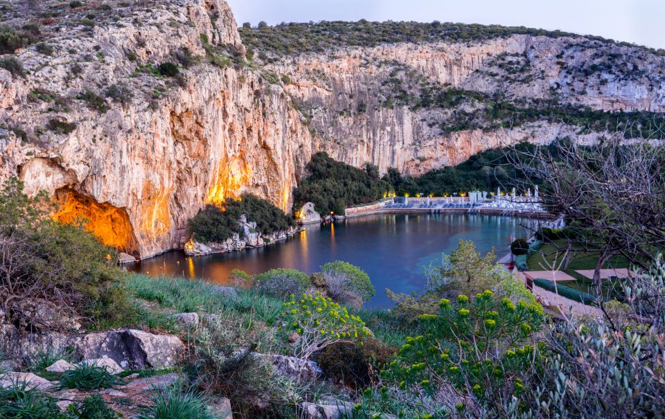 Athens: Private Tour to Cape Sounion & Vouliagmeni Lake - Exploring Vouliagmeni Lake