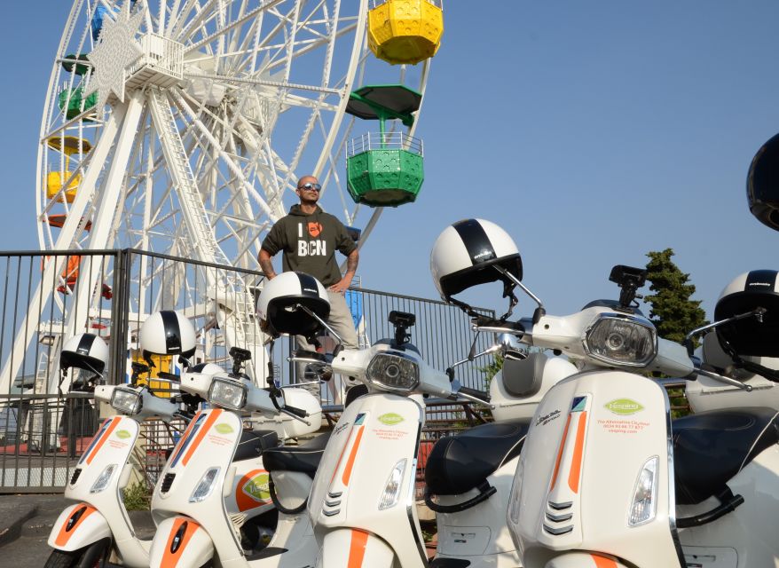 Barcelona Highlights: 4-Hour Vespa Scooter Tour - Booking and Cancellation Policy