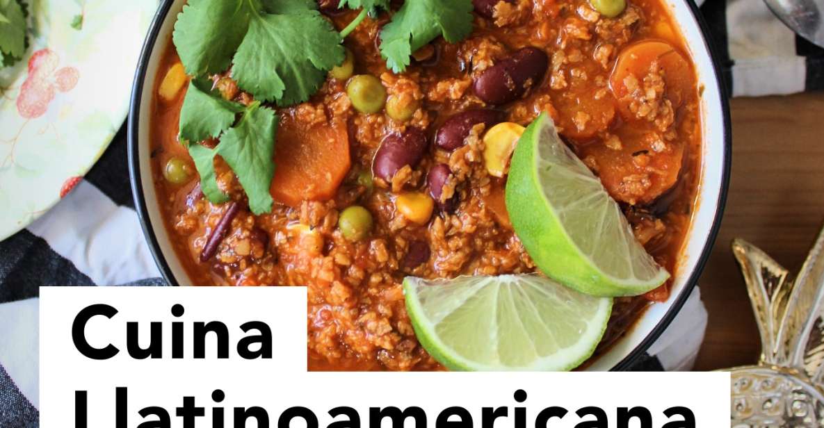 Barcelona: Vegan Latin American Cooking Course - Inclusions and Amenities