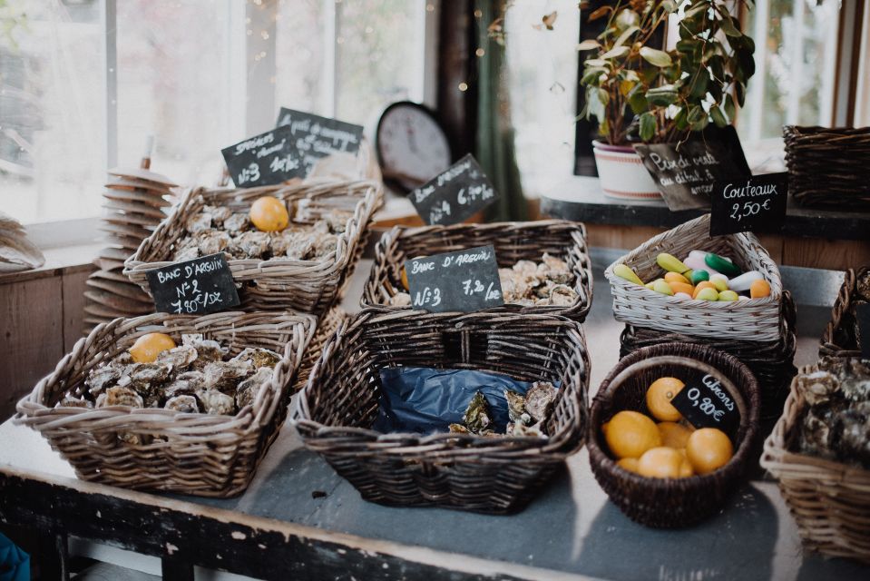 Bay of Arcachon: Guided Food Tour - Booking Information