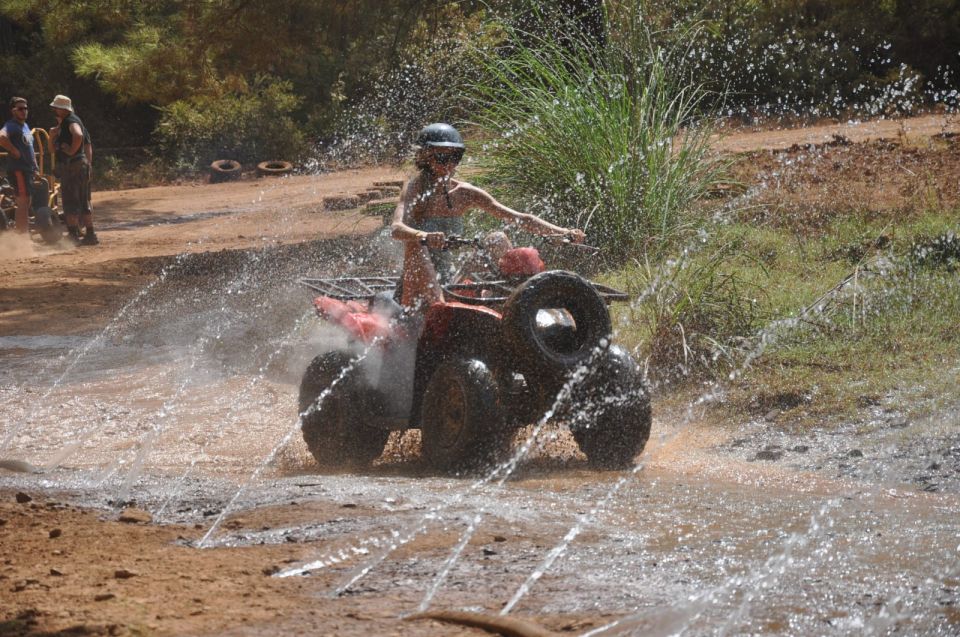 Bodrum: 2-Hour Quad Bike Safari - Stopping for a Swim Break