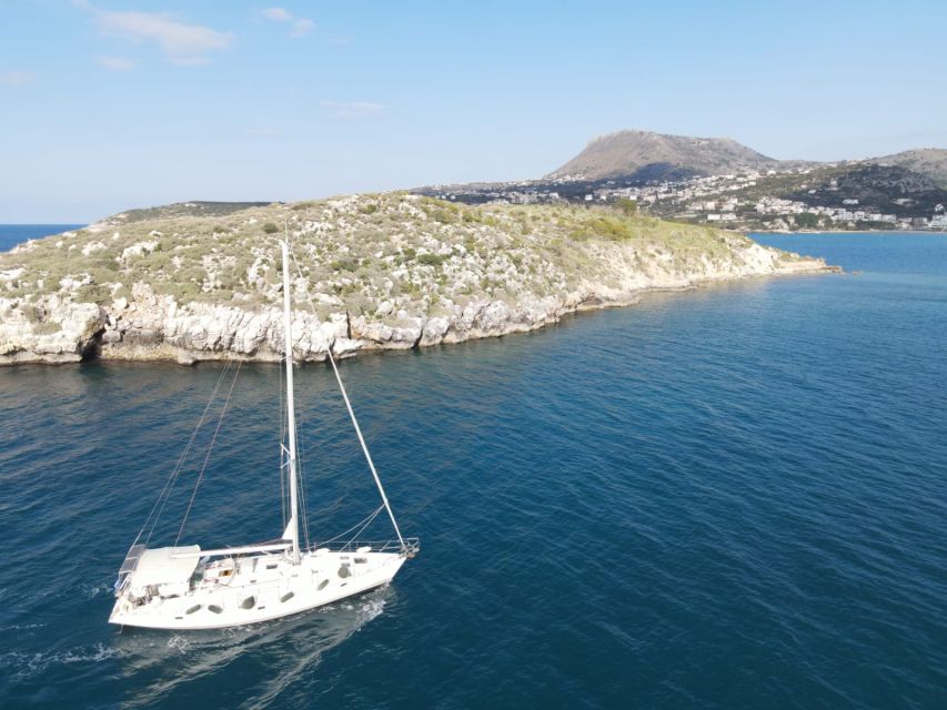 Chania: Private Sailboat Day Trip With Food and Drinks - Private Sunset Cruises