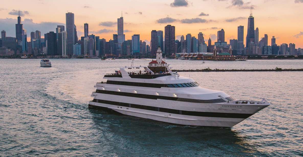 Chicago: Lake Michigan Gourmet Brunch/Lunch/Dinner Cruise - Live DJ and Dancing