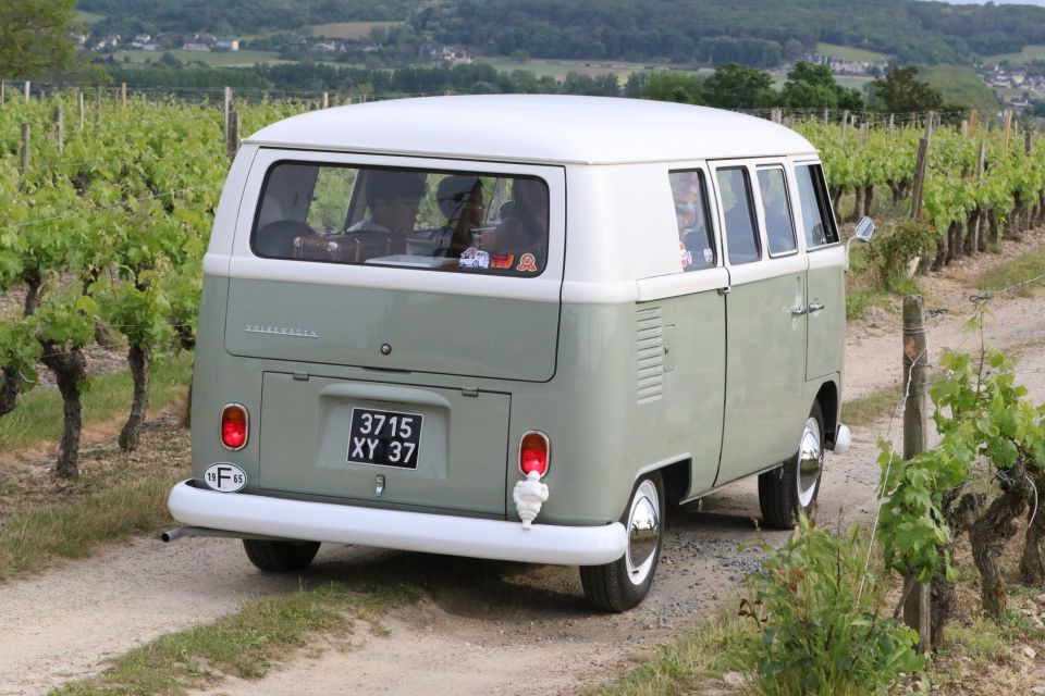 Chinon Vintage Tour: Tour the Town in a Combi VW - Scenic Route