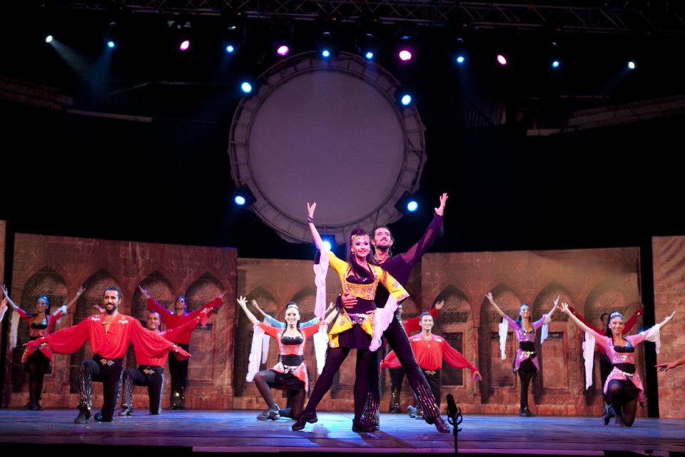 City of Side: Fire of Anatolia Dance Show Ticket & Transfer - Inclusions and Ticket Details