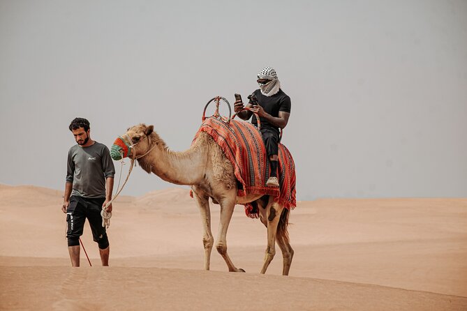 Combo Tour- Abu Dhabi Grand Mosque & Evening Dubai Desert Safari - Sand Boarding Adventure