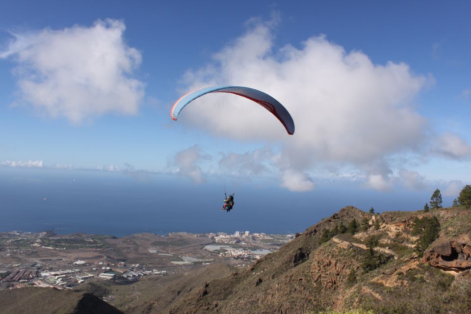 Costa Adeje: Tandem Paragliding Flight - Transportation and Meeting Details