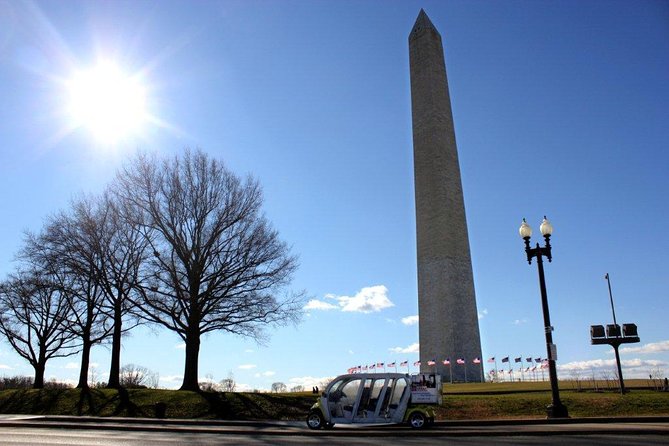 DC Monuments and Capitol Hill Tour by Electric Cart - Narration and Experiences