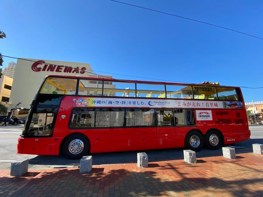 Double-Decker Open Top Bus Okinawan 3 Trips - Inclusions and Amenities