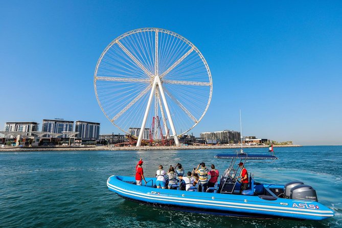 Dubai Speedboat Tour, Marina, Atlantis, Palm & Burj Al Arab - Tour Inclusions and Highlights