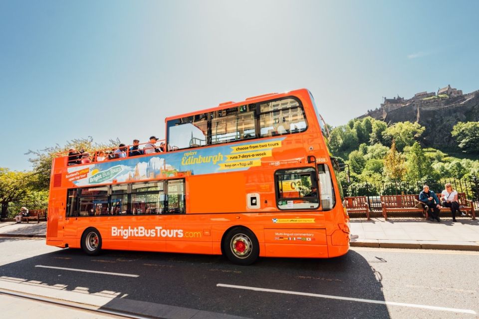 Edinburgh: Hop-On Hop-Off City or Britannia Bus Tour - Bus Pass Details