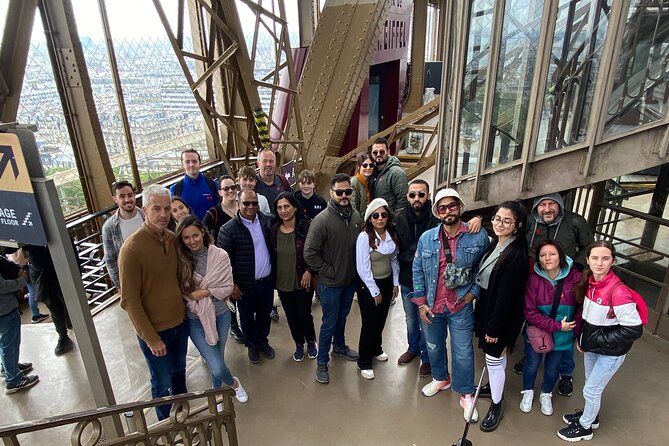 Eiffel Tower Guided Tour by Elevator With Summit Option - Tour Logistics and Group Size