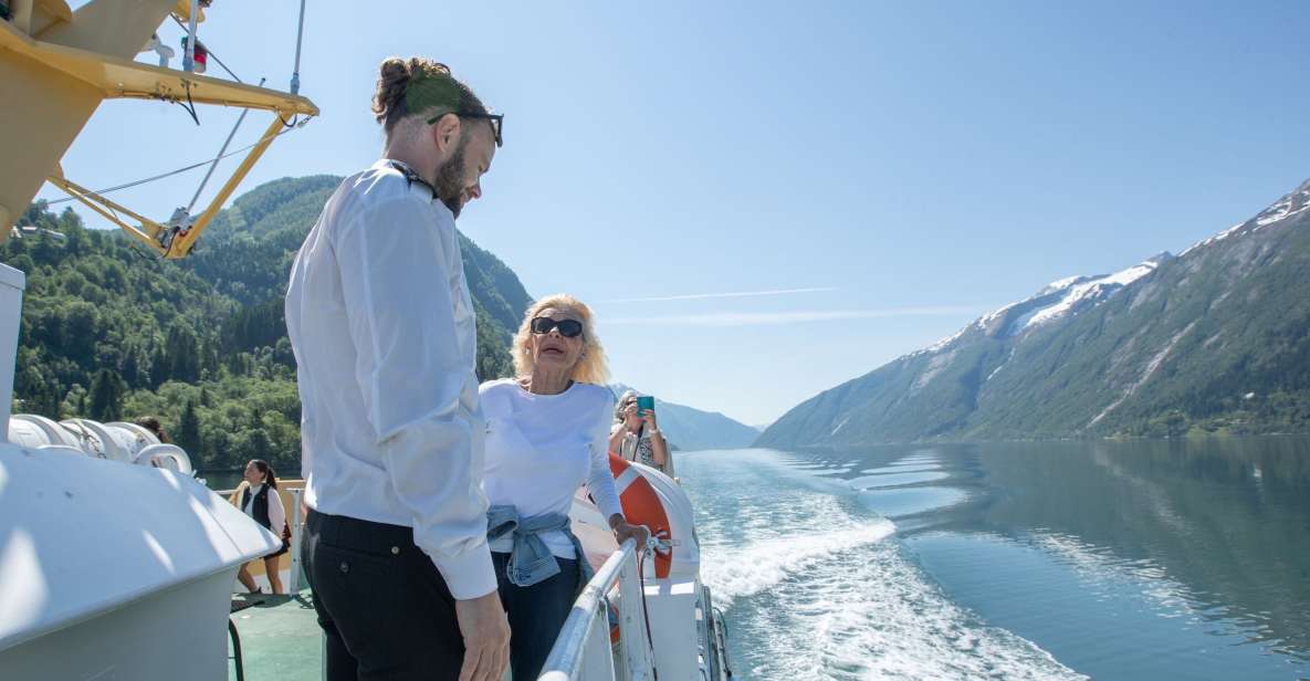 From Balestrand: Guided Fjord & Glacier Tour to Fjærland - Visit to Norwegian Glacier Museum