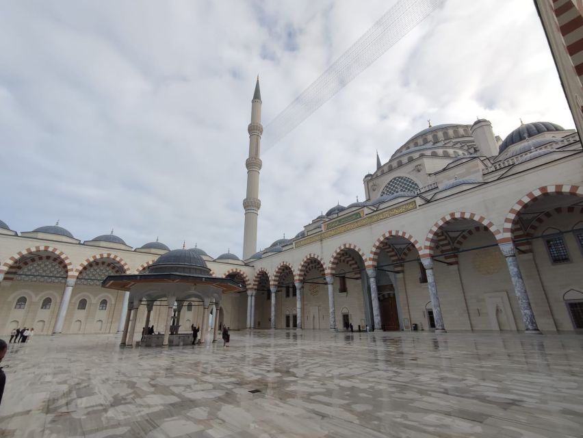 From Istanbul: Guided Europe and Asia Tour by Bus and Boat - Camlica Mosque and Hill