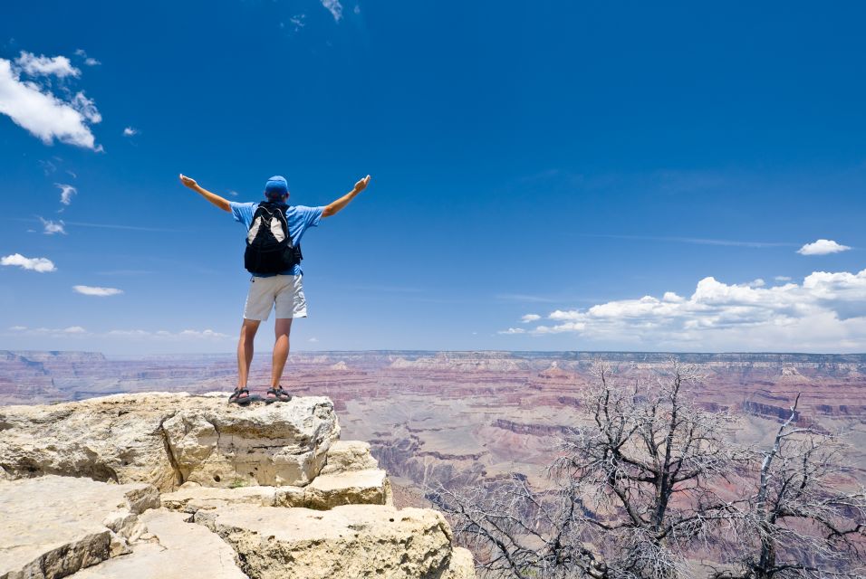 From Las Vegas: Grand Canyon South Rim Full-Day Trip by Bus - Arrival at Grand Canyon Visitor Center